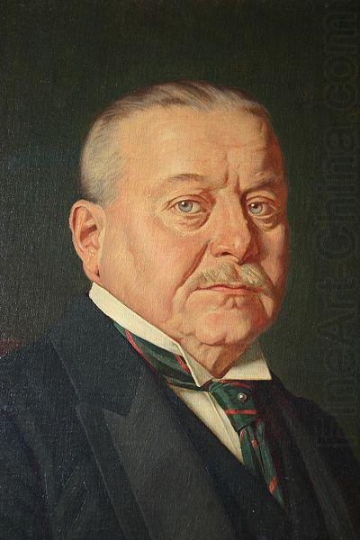 unknow artist Oil painting portrait of Emil Belzer. The picture is being hosted by the Staatsarchiv Sigmaringen. china oil painting image